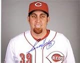 Signed Harang, Aaron (Cincinnati Reds) Signd 8x10 Photo