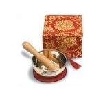 3" Red Lotus Bowl Box