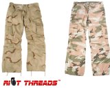 Womens BDU Camouflage Vintage Paratrooper Fatigues
