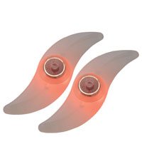 LIGHT SET TORCH SPOKE BRIGHT FRONT & REAR PAIR