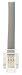 Tripp Lite P410-007-SR Fax/Modem Silver Flat Patch Cable RJ11M/M - 7ft