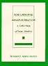 Educational Administration: A Collection of Case Studies
