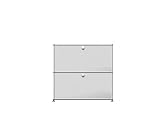 Sideboard M / Fritz Haller / USM / Tablare weiß pulverbeschichtet / DesignKlassiker von Klingenberg