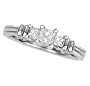 Platinum, 1/2 ct. tw. Diamond Anniversary Ring