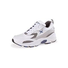 Aetrex V656 Women's Cross-Trainer Shoe - Voyage - White/Two-tone Gray - Size Women's Size 9 - W Width - 1 pair