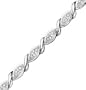 10kt. White Gold, 1 ct. tw. Diamond Fashion Bracelet