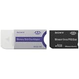 Buy Sony 4 GB Memory Stick PRO DUO ( MSX-M4GS ) (Retail Package) by Sony
