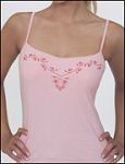 Vestiny Solution Cami Henna Tattoo Embroidery with Glass Beading