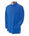 Men's Pima Pique Long-Sleeve Polo