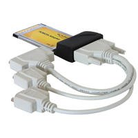 DeLock PCMCIA Adapter CardBus zu 2x seriell Controller Cardbus - 32 Bit 2 x seriell 1 x Pa Preisvergleich