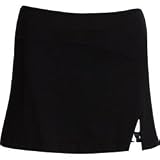 LBH Skirt w/ Print Shortie (COLOR: Black/White, SIZE:Large)