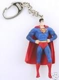 Superhero Superman Figure Keychain : Superman keyring