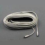 Coaxial Cable White/Gold, 50'