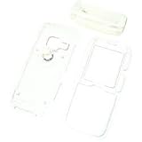 LG Rumor Scoop Translucent Clear Snap-On Case Cover with Removable Swivel Belt Clip