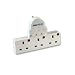 Pro-Elec 3 Switch Adaptor Gang