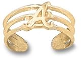 Atlanta Braves Sterling Silver Toe Ring