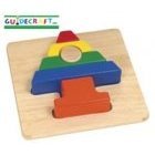 GUIDECRAFT CHUNKY PUZZLE TREE WOODEN