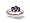 14K White Gold Genuine Oval Amethyst 3-Stone Ring - Size 4