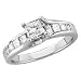 14kt. White Gold, 1 1/2 ct. tw. Diamond Engagement Ring