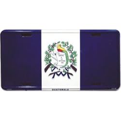 Guatemala License Plate