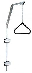 Trapeze Bar With Adjustable Features Chrome