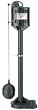 Master Plumber, 1/3 HP, Thermoplastic, Automatic Pedestal Sump Pump