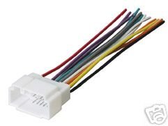 Stereo Wire Harness Honda Civic 99 00 1999 2000 (car radio wiring installation parts)