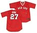 Boston Red Sox Cooperstown Replica Carlton Fisk #27 Throwback Jersey