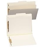 SPR95008 Six Part Folder, Two 1 Capacity Fstnr, Legal-Size, Manila