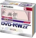 三菱化学 VHW12NBF5 DVD-RW 4.7GB