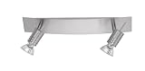 Wandspot, 2-flammig, matt/chrom – Fischer 15702