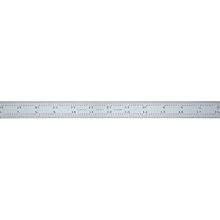 Starrett B24-4R Combination Square Blade With Inch Graduations, Sets And Bevel Protractors, Regular Finish, 4R Graduation, 1" Width, 3/32" Thickness, 24" Size
