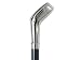 Walking Stick / Cane with Golf Club Handle, Nickel-Plated (Made in Italy)