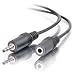 Cables To Go 40408 3.5 mm Male/Female Stereo Audio... Cables To Go 40408 3.5 mm Male/Female Stereo Audio...