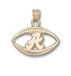 Univ Of Alabama Script "A" Pierced Fball Charm/Pendant