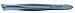 Manicare Slant Tweezers - Gunmetal