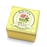 Efバスキューブ イギリス製のエレガントな入浴剤 ローズ