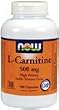 L-Carnitine 500 mg by Now Foods 180 Capsules