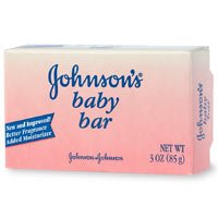 Johnsons Baby Soap Bar for Face & Body - 3 oz