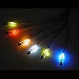 Cables To Go - 6' Illuminated Blue LED USB 2.0 Cable with Male Type A to Male Type B Connectors