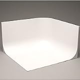MyStudio® MS20CYC Professional Tabletop Photo Studio Seamless Cyc Background for Product Photography, 20x20x12 inches
