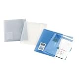 Avery 72278 Avery Translucent Document Wallets, Letter, Poly, Clear, 12/Bx