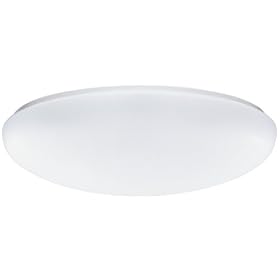 Lithonia Lighting Two-Light Fluorescent Flush-Mount Ceiling Fixture, White Acrylic Globe... by Lithonia Lighting