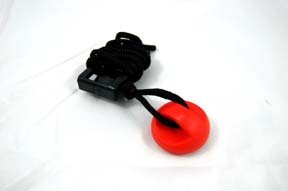 Round Red Safety Magnet