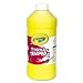 Crayola 54-1232-034 Premier Tempera Paint, 32-oz. Size, Yellow, 1 Unit
