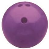 3 lb. Rubberized Bowling Ball (Purple)