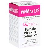VirMax DS Female Pleasure Enhancer Dietary Supplement Tablets, 60-Count Bottles (Pack of 2)