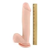 Deep Dickin Derek 12 Inch Dildo With Suction Cup