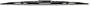 PIAA 95045 Super Silicone Black Wiper Blade - 18"