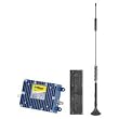 Wilson Electronics 801212 Cell Phone Signal Booster Kit for Vehicle w, Low Profile Antenna - for Multiple Users